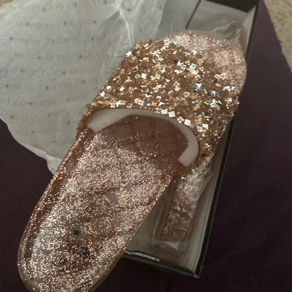 Rose Gold Slides